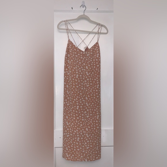 NWOT Madewell Silk Cami Slip Dress in Star Shower - Picture 3 of 8